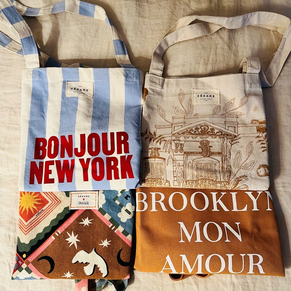 Sezane 4 Tote Bundle